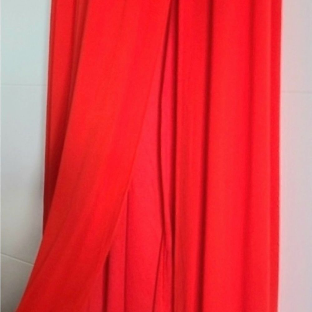 Love X Design Athen Plunging V-Neck Maxi Dress, Red, NWT - Picture 5 of 13